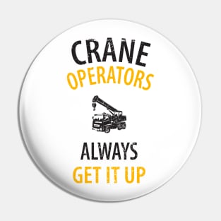 crane driver father father's day construction work Pin