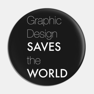 Graphic Design Tee Pin