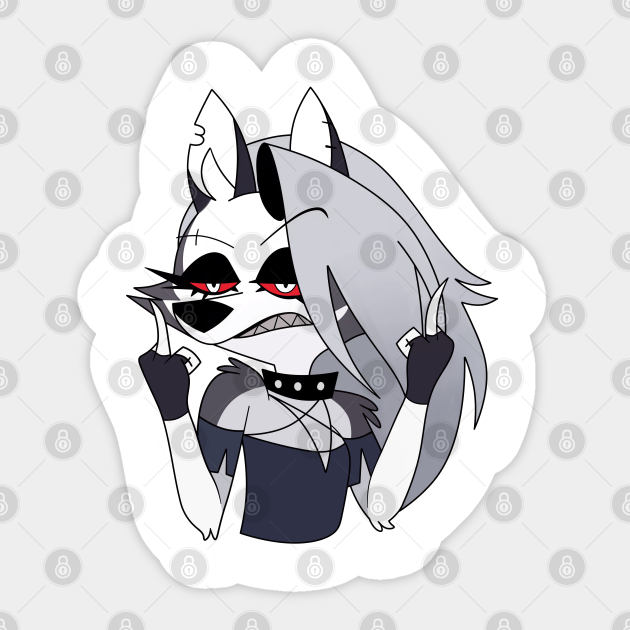 Loona Helluva Boss Helluva Boss Sticker Teepublic A collection of the top 47 helluva boss wallpapers and backgrounds available for download for free. loona helluva boss