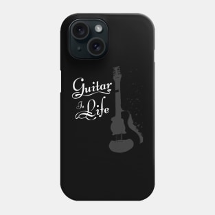 Guitar is life Phone Case