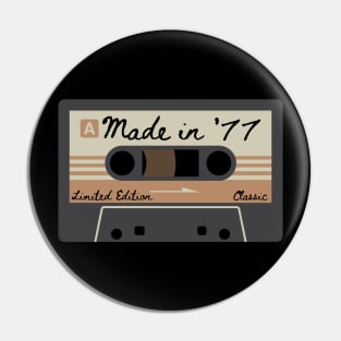 1977 Mixed Tape Limited Edition Classic Pin