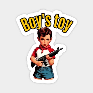 Boy's Toy Magnet
