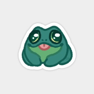 Green Froggy Magnet