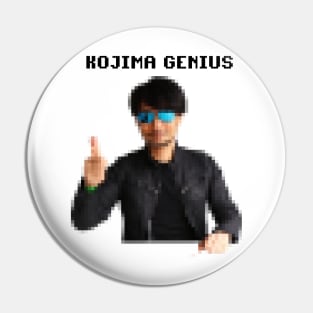 Kojima genius Pin