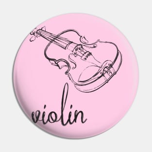 Violin Pin