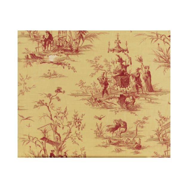 Toile de Jouy - Chinese style by ghjura