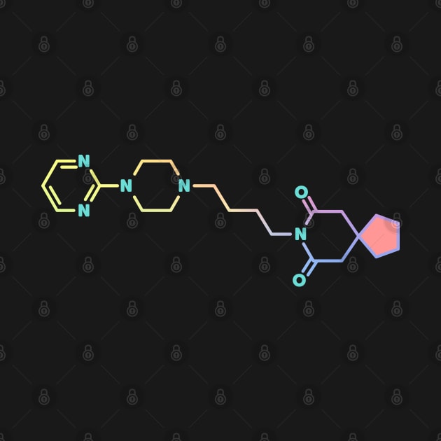 Buspar Chemical Structure by ScienceCorner