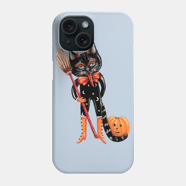 Halloween Devil cat Phone Case by KayleighRadcliffe