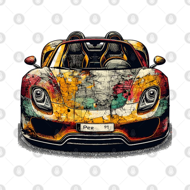 Porsche 918 Spyder by Vehicles-Art