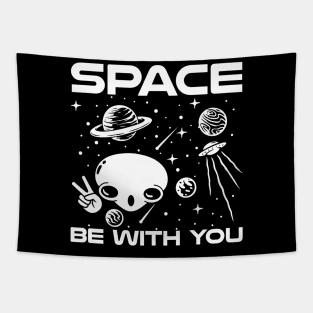Space Be With You Tapestry