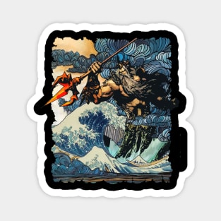 Poseidon in greek mythology Magnet