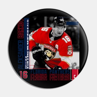 Aleksander Barkov Paper Poster Pin