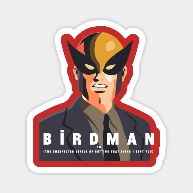 Harvey Birdman Magnet by Beetlebum