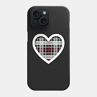 pattern Scottish tartan panda Phone Case