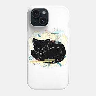 Sleeping Fox illustration Phone Case