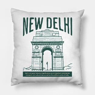 New Delhi - India Pillow