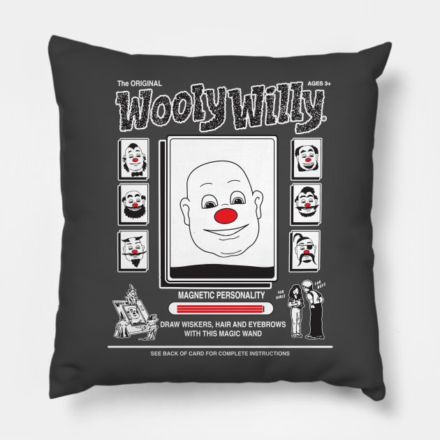 Wooly Willy - Dark Pillow by Chewbaccadoll