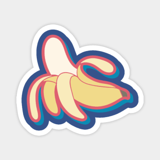 Peeled Banana Magnet