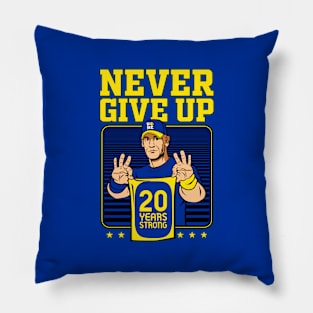 Never Give Up Pillow