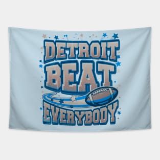 Detroit Beat Everybody Tapestry