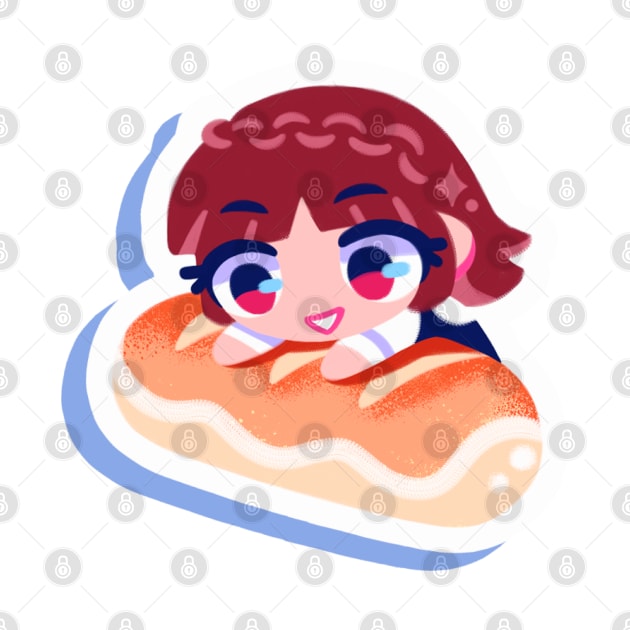 Makoto Niijima bread by OkiComa