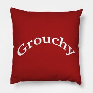 Grouchy Pillow