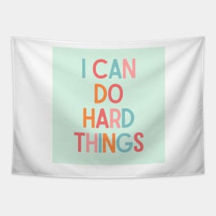 I Can Do Hard Things - Inspiring Quotes Tapestry