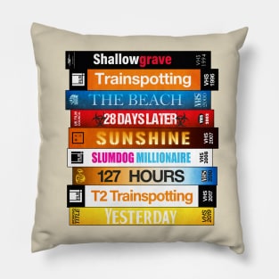 Danny Boyle Cassete Movie Retro Pillow