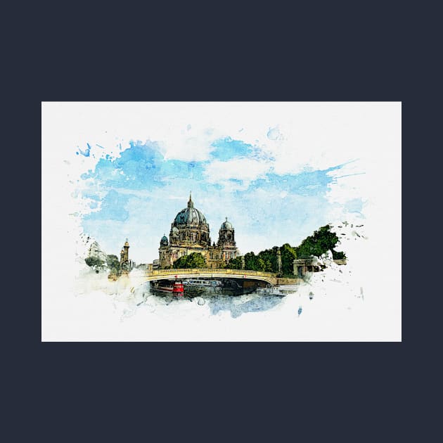 Berlin - Watercolor Effect by ArticaDesign