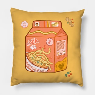 Squid Carton Ramen Pillow