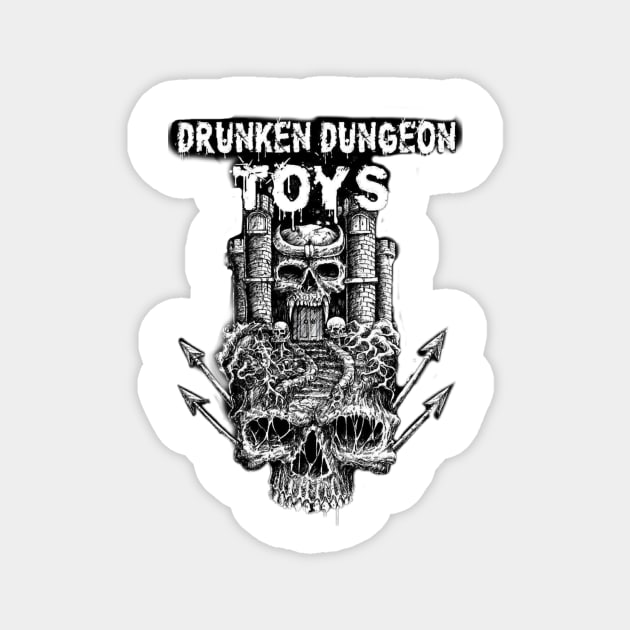 Drunken dungeon Magnet by BOD Toys4Suckas