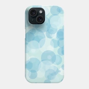 Blue Bubbles Phone Case