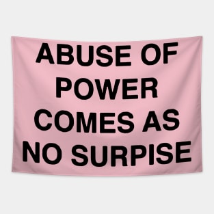 Abuse Of Power Tapestry