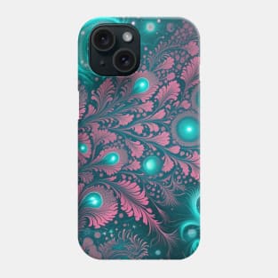 Other Worldly Designs- nebulas, stars, galaxies, planets with feathers Phone Case