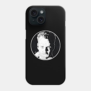 JOHN McCLANE - Die Hard (Circle Black and White) Phone Case