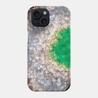 Splash of green agate Phone Case