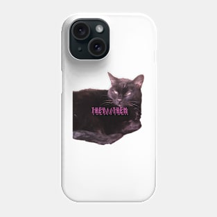 They/Them Cat Phone Case