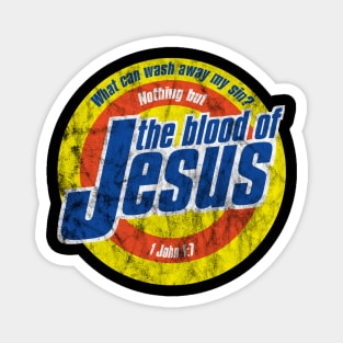 Nothing But The Blood Of Jesus Magnet