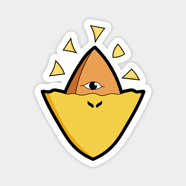 Pyramid Eye Magnet by TheHive