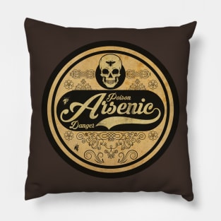 Poison Arsenic Danger Pillow