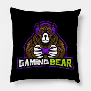 Gaming Bear Pillow