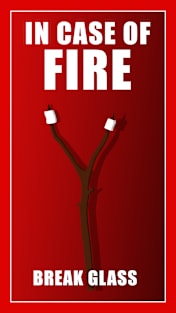 In case of fire Magnet