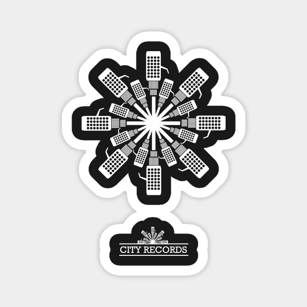 City Records Magnet by modernistdesign