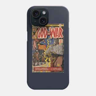 God of War Ragnarök Comic book cover Fan Art Phone Case