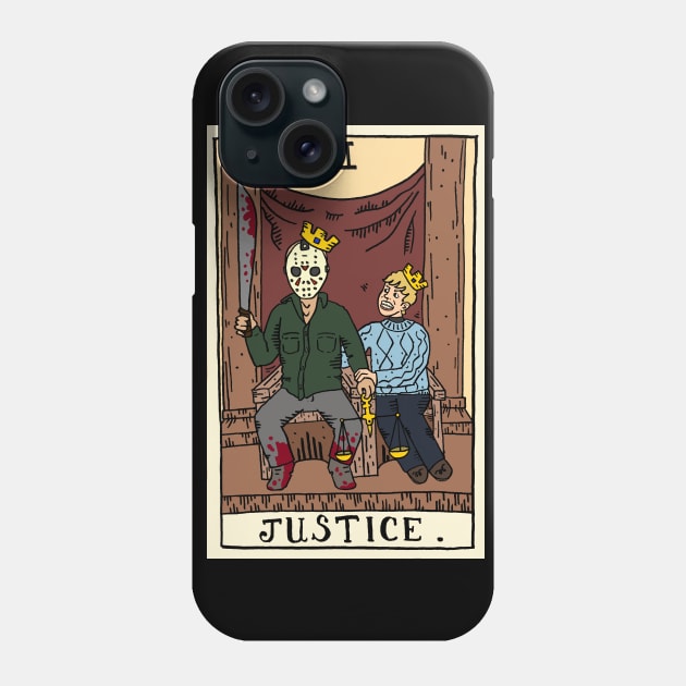 Horror Arcana - Justice Phone Case by pinxtizzle