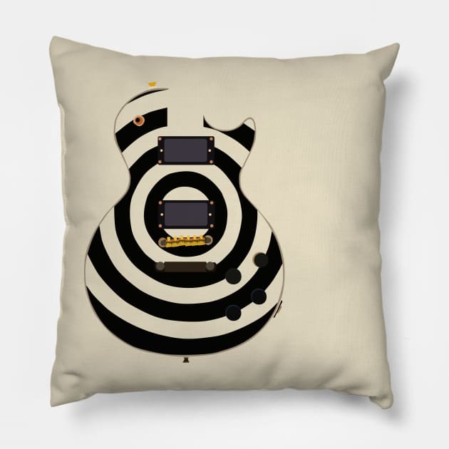 ZW guitar Pillow by Squid's Store
