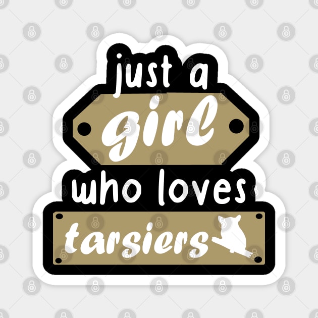 Girls Women Tarsier Sleep Tarsier Bananas Magnet by FindYourFavouriteDesign