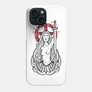 Lady of the lake Phone Case