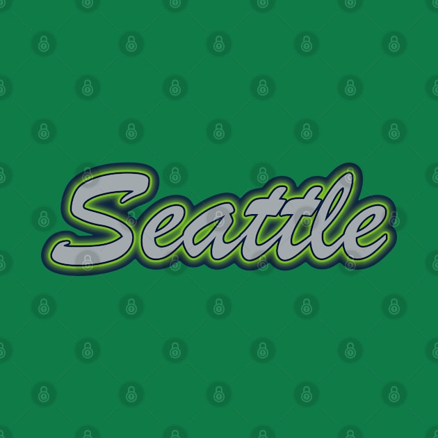 Football Fan of Seattle by gkillerb