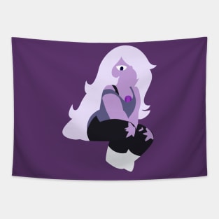 Amethyst Sitting Tapestry